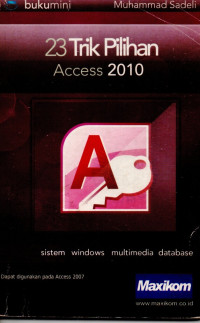 Image of 23 Trik Pilihan Access 2010