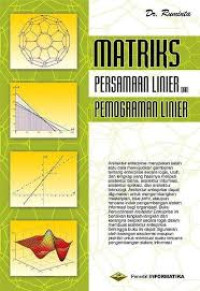 Image of Matriks Persamaan Linier dan Pemrograman Linier